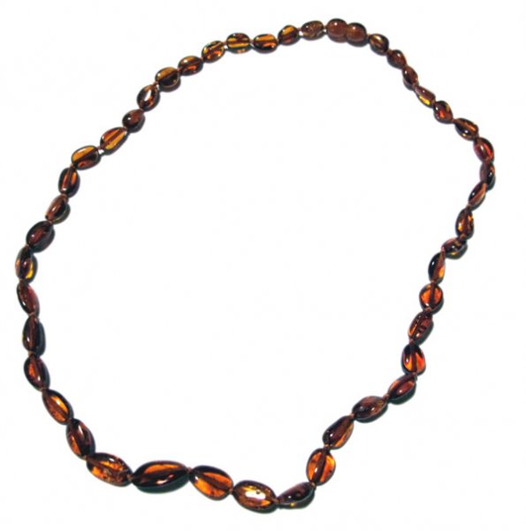 Adult Olive Amber Necklace